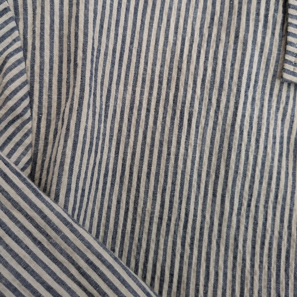 Rag and Bone Seersucker Blazer - 40 - NWT - Medium White Blue Throat tab - Picture 3 of 5